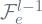 \mathcal{F}_e^{l-1}